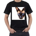 Siamese Cat Men s T-Shirt (Black)