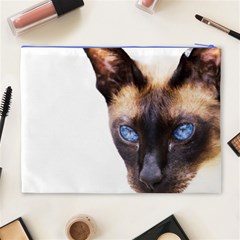 Siamese Cat Cosmetic Bag (XL) from ArtsNow.com Back