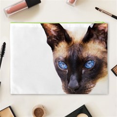 Siamese Cat Cosmetic Bag (XL) from ArtsNow.com Back