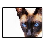 Siamese Cat Fleece Blanket (Small)