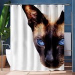 Siamese Cat Shower Curtain 60  x 72  (Medium)