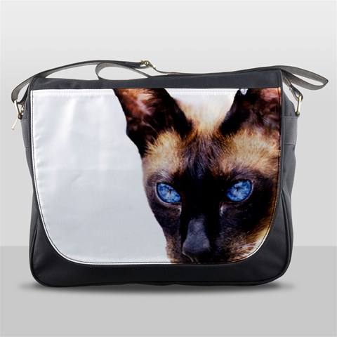 Siamese Cat Messenger Bag from ArtsNow.com Front
