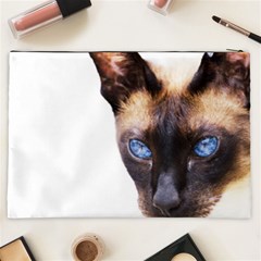 Siamese Cat Cosmetic Bag (XXL) from ArtsNow.com Back