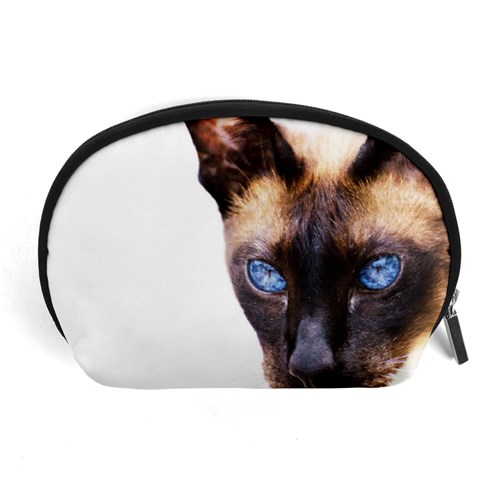 Siamese Cat Accessory Pouch (Large) from ArtsNow.com Front