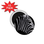 Zebra 3 1.75  Magnet (10 pack) 