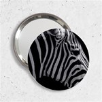 Zebra 3 2.25  Handbag Mirror