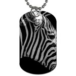 Zebra 3 Dog Tag (One Side)
