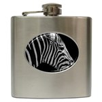 Zebra 3 Hip Flask (6 oz)