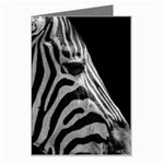 Zebra 3 Greeting Card