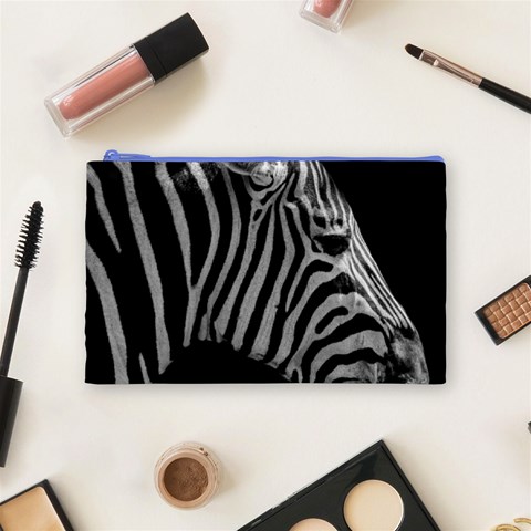Zebra 3 Cosmetic Bag (Medium) from ArtsNow.com Front
