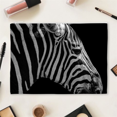 Zebra 3 Cosmetic Bag (XL) from ArtsNow.com Front