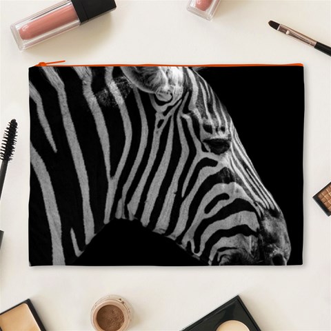 Zebra 3 Cosmetic Bag (XL) from ArtsNow.com Front