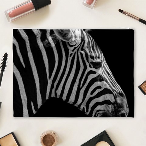 Zebra 3 Cosmetic Bag (XL) from ArtsNow.com Back