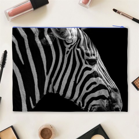 Zebra 3 Cosmetic Bag (XL) from ArtsNow.com Back