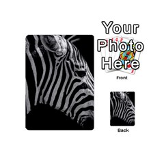 Zebra 3 Playing Cards 54 (Mini) from ArtsNow.com Back