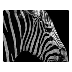 Zebra 3 Double Sided Flano Blanket (Large) from ArtsNow.com Blanket Back