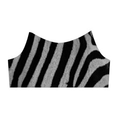 Zebra 3 Shoulder Cutout Velvet  One Piece from ArtsNow.com Right Sleeve