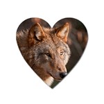 Wolf Magnet (Heart)