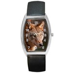 Wolf Barrel Style Metal Watch