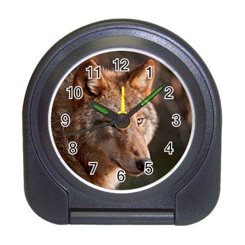 Wolf Travel Alarm Clock from ArtsNow.com Front