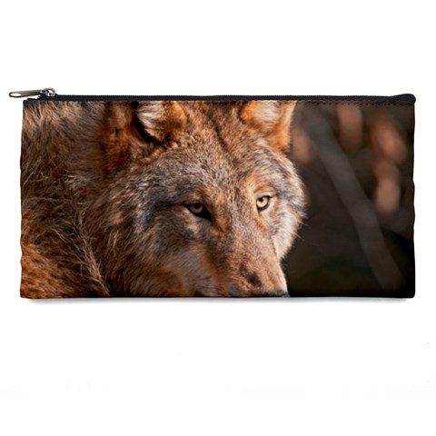 Wolf Pencil Case from ArtsNow.com Front
