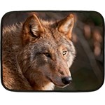 Wolf Double Sided Fleece Blanket (Mini)