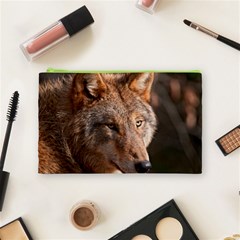 Wolf Cosmetic Bag (Medium) from ArtsNow.com Front