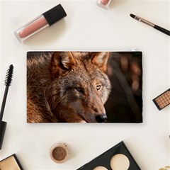 Wolf Cosmetic Bag (Medium) from ArtsNow.com Back