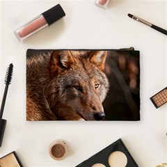 Wolf Cosmetic Bag (Medium) from ArtsNow.com Back