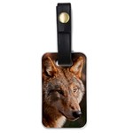 Wolf Luggage Tag (one side)