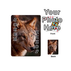 Wolf Playing Cards 54 (Mini) from ArtsNow.com Front - Joker1