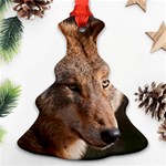 Wolf Christmas Tree Ornament (Two Sides)