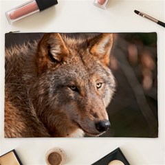 Wolf Cosmetic Bag (XXL) from ArtsNow.com Front