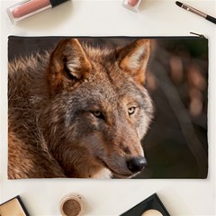Wolf Cosmetic Bag (XXXL) from ArtsNow.com Back