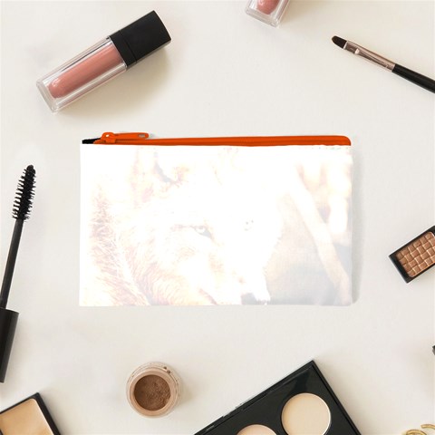 Wolf Cosmetic Bag (XS) from ArtsNow.com Front