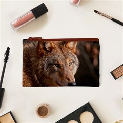 Wolf Cosmetic Bag (XS) from ArtsNow.com Front