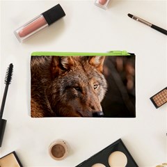 Wolf Cosmetic Bag (XS) from ArtsNow.com Back