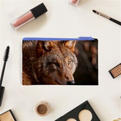 Wolf Cosmetic Bag (XS) from ArtsNow.com Back
