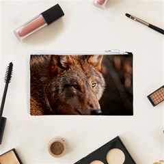 Wolf Cosmetic Bag (XS) from ArtsNow.com Back