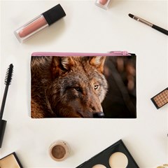 Wolf Cosmetic Bag (XS) from ArtsNow.com Back