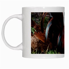 Rooster White Mug from ArtsNow.com Left