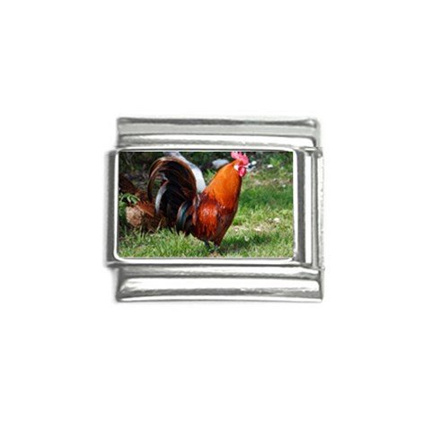 Rooster Italian Charm (9mm) from ArtsNow.com Front