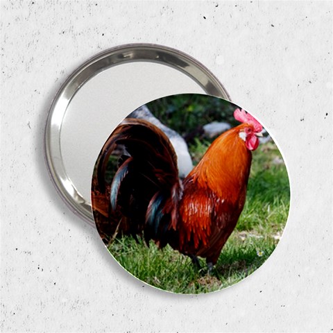 Rooster 2.25  Handbag Mirror from ArtsNow.com Front