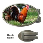 Rooster Money Clip (Oval)