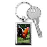 Rooster Key Chain (Rectangle)