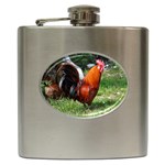 Rooster Hip Flask (6 oz)