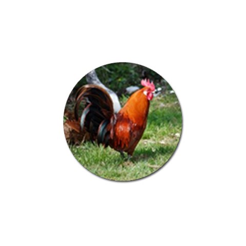 Rooster Golf Ball Marker (10 pack) from ArtsNow.com Front
