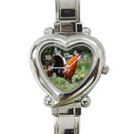 Rooster Heart Italian Charm Watch