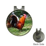 Rooster Golf Ball Marker Hat Clip