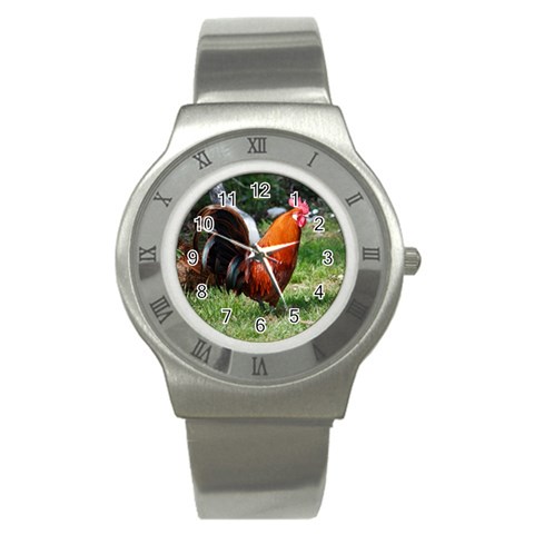 Rooster Stainless Steel Watch from ArtsNow.com Front